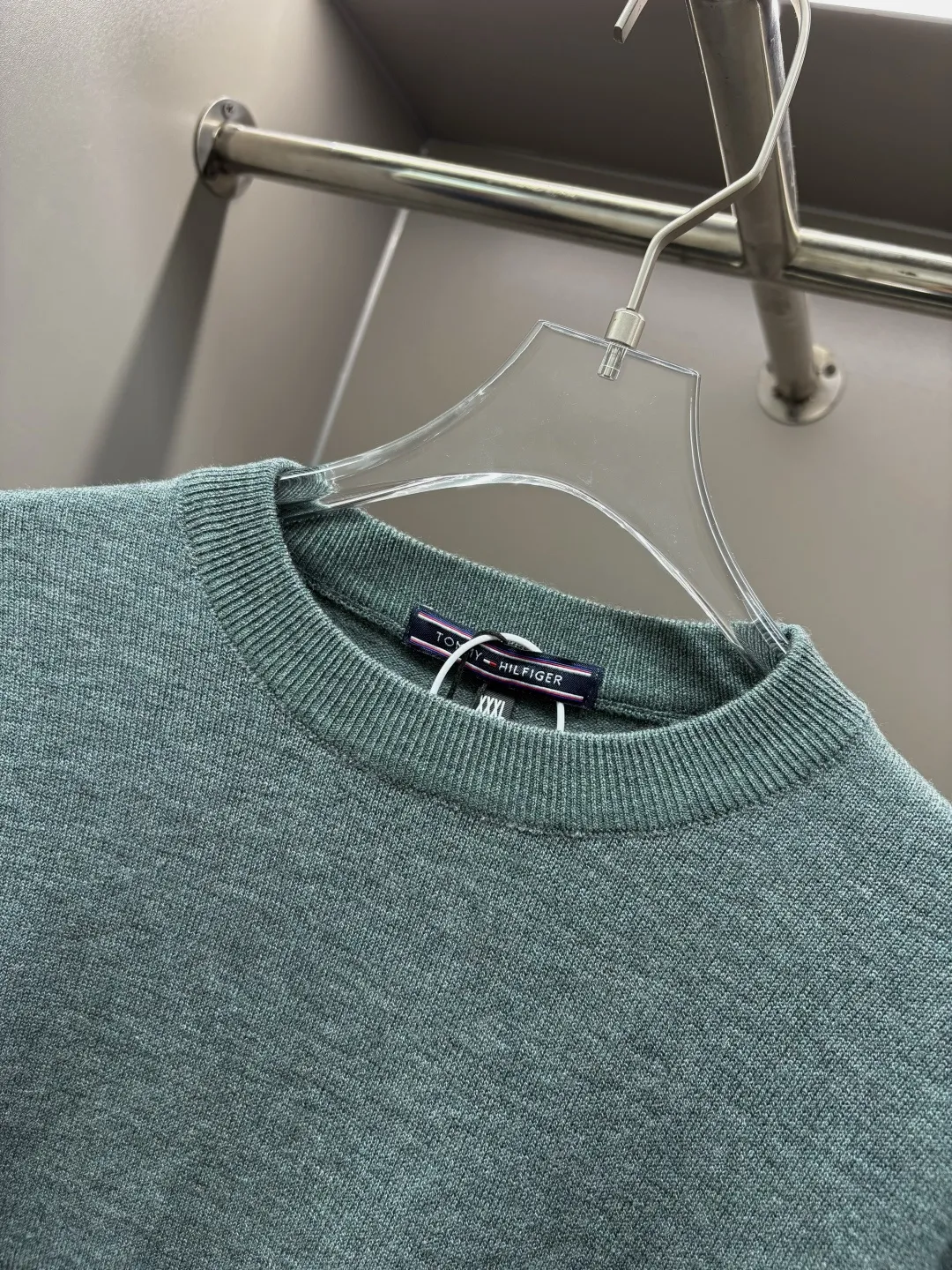 TOMMY New Arrival Same Style ， Factory New Arrival Versatile : Green Royal Blue Gray Size：L-4XL
